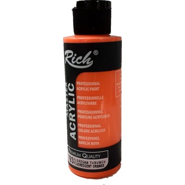 Rich Akrilik Boya Master 120 CC Florasan Turuncu 120-793
