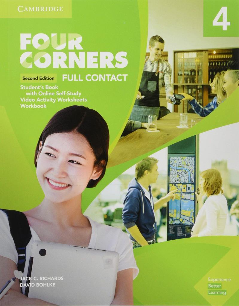 FOUR CORNERS 4 SECOND EDITION FULL CONTACT WITH ONLINE SELF-STUDY