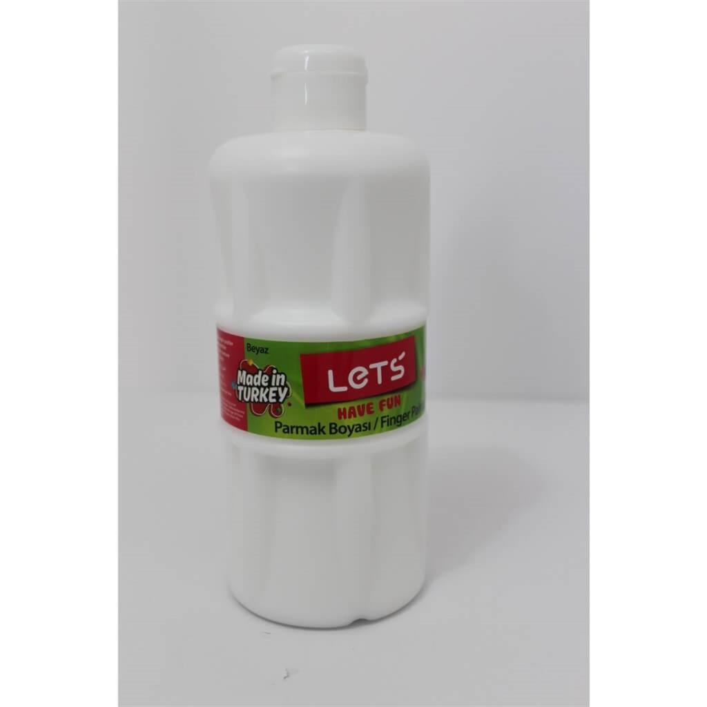 Lets Parmak Boyası 500 ML Beyaz L-5001
