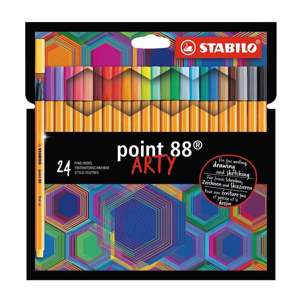 Stabilo Arty Kreatif Set 24 Lü Pen+Point