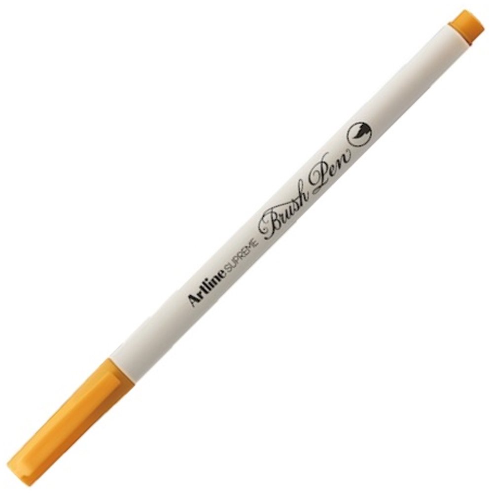 Artline Supreme Brush Uçlu Kalem Krom Sarı (12 li paket) LV-A-EPFS-F C.YELLOW