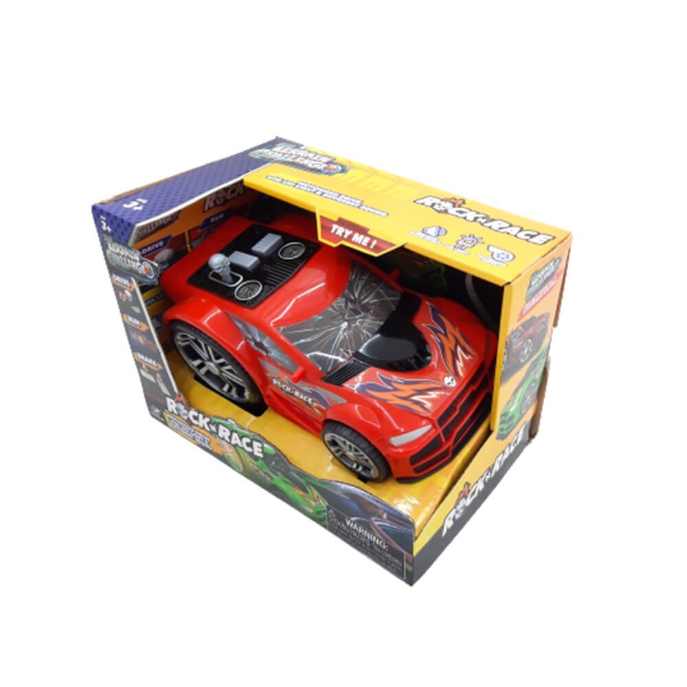 Canem Kutulu Pilli Basbırak Rock Race Araba (karışık renk, adet fiyatı) Gy-715