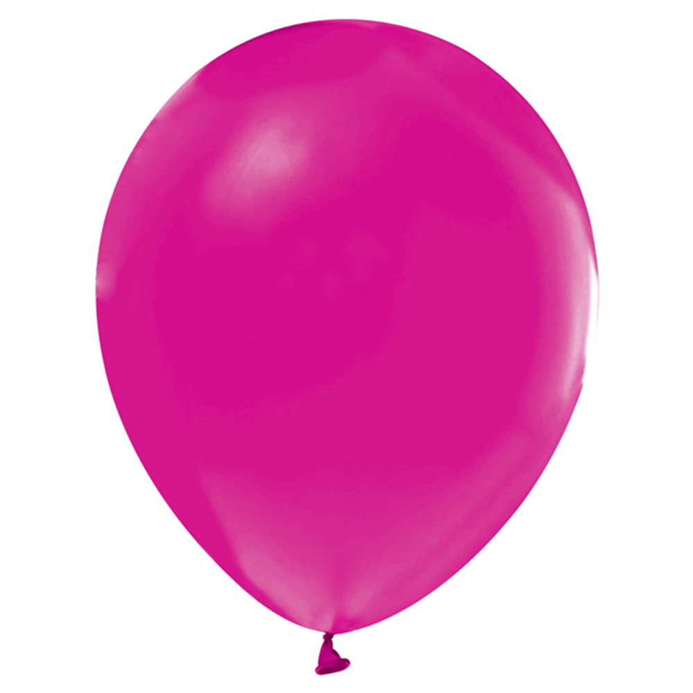 Nedi Balon Düz Renk Fuşya 100 LÜ PM-72099