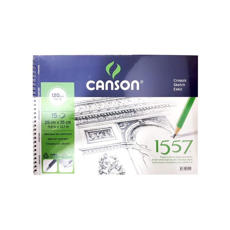 Canson Resim Ve Çizim Blok 120 GR 25x35 15 YP 1557