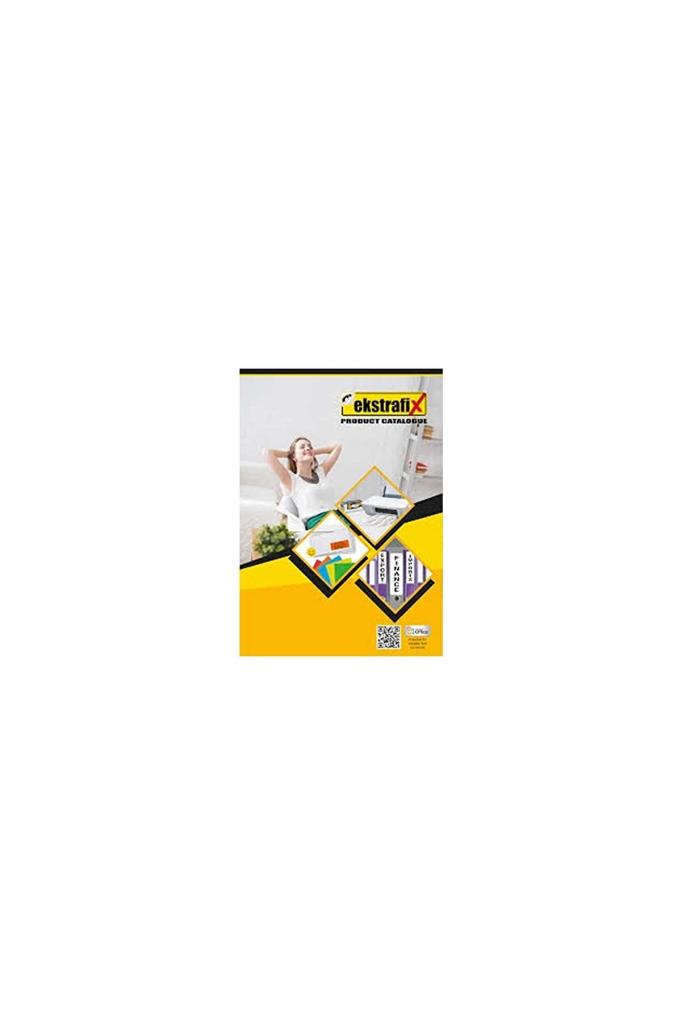 Ekstrafix Ofis Etiketi 120x75 MM 10 Lu Beyaz SC-001 B