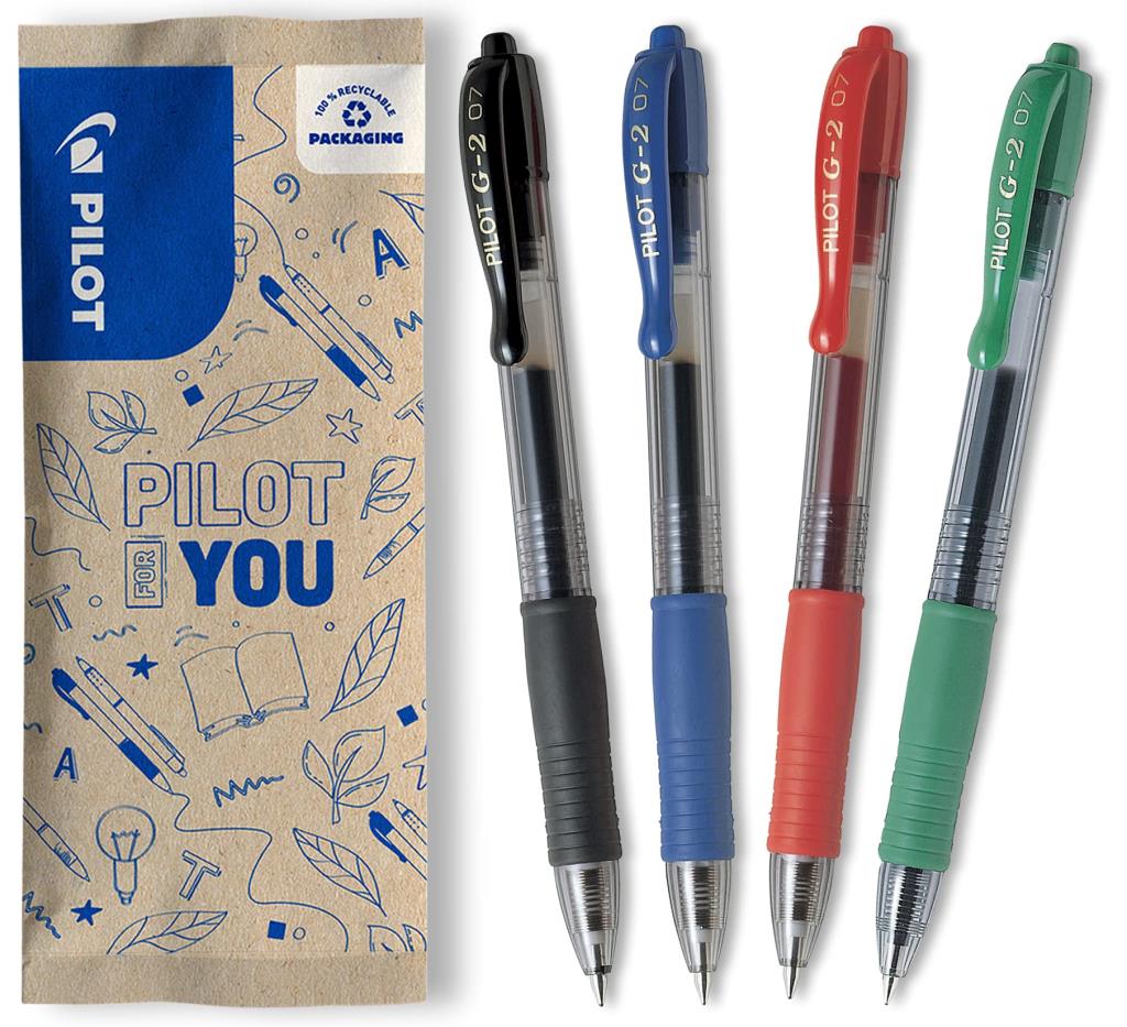 Pilot Roller Kalem Jel Mürekkepli 0.7 MM 3 Lü Metalik G2