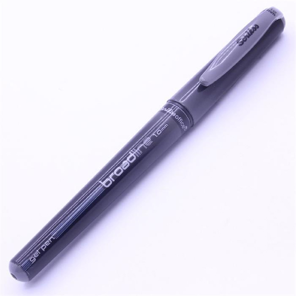Scrikss Roller Kalem Broadline Jel 1.0 MM Siyah ( 12 adet )
