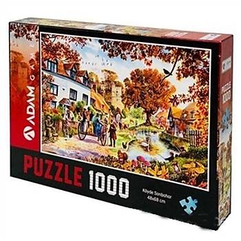 Köyde Sonbahar 1000 Parça Puzzle