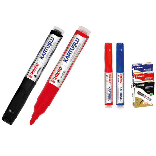 Mikro Tahta Kalemi Kartulu Mavi  (12 adet)MR-6019