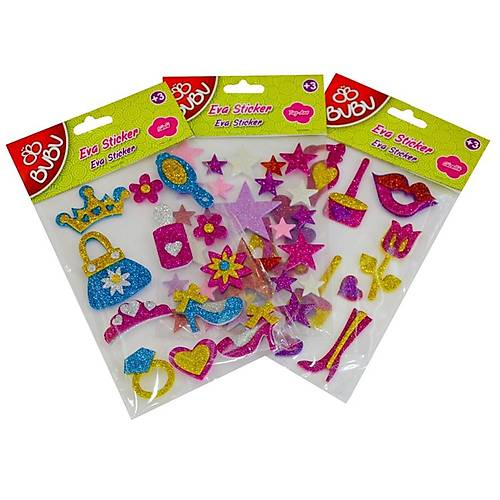 Bu-Bu Sticker Eva Prenses Stand� 24 L� BUBU-STS016