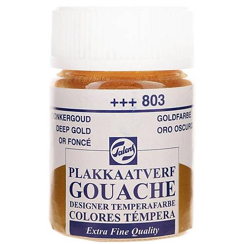 Talens Guaj Boya 16 ML Deep Gold (Derin Alt�n) 803 (10 adet)