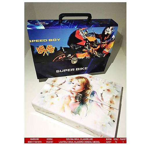 Dolina Lastikli Kutu Dosya ��renci VD-4187