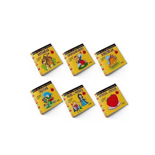 4E Boyama Kitab� Benim �lk 6 L� Seri