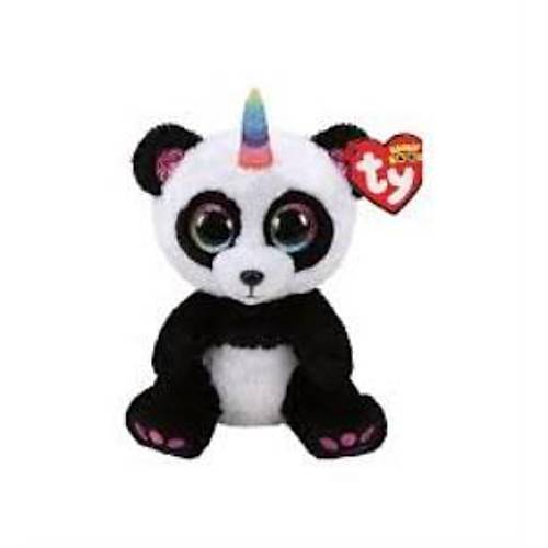 Mega Panda - Panda W�th Horn Reg - New Tek Boynuzlu Panda 15CM Pelu� Oyuncak
