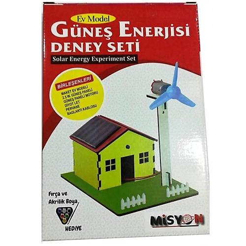 Misyon G�ne� Enerjisi Deney Seti Ev Modeli MSY-29