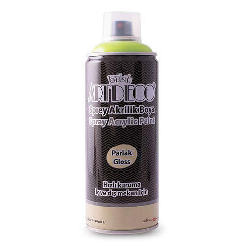 Artdeco Akrilik Sprey Boya 400 ML Limon Ye�ili Y-400-525