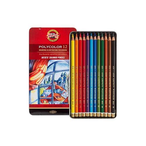 Koh-I Noor Set of artist�s colouRed pencils 3822 12