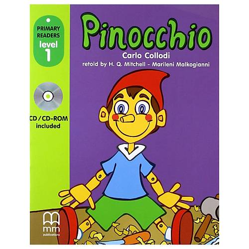 MM PINOCCHIO SB (with CD-ROM) British & American Edition
