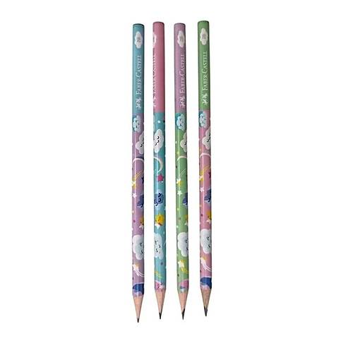 Faber-Castell Kur�un Kalem Sevimli Bulutlar 2B 5244 000068
