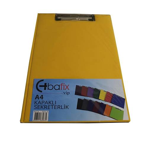 Bafix Kapakl� Sekreterlik ViP A4 Sar� BFX-1812