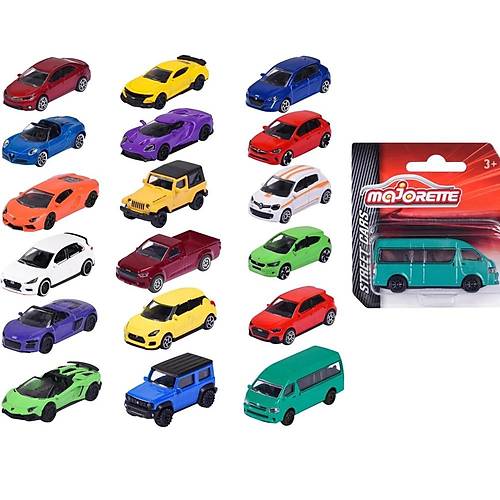 Majorette Street Cars Assortment, 18-Asst. Sokak Arabalar�