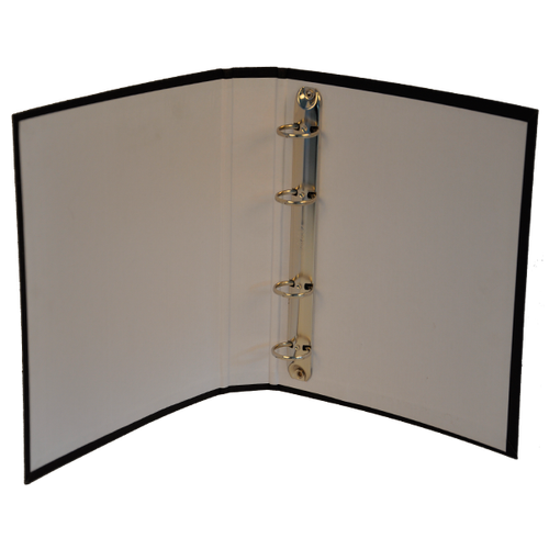 Bafix Talebe Klas�r� Pvc 4 Halkal� A5 Siyah