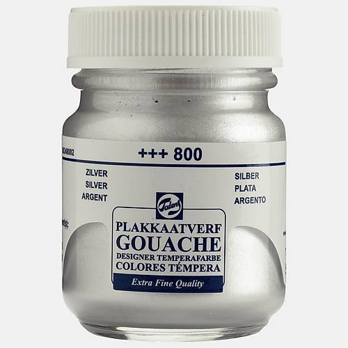 Talens Guaj Boya 16 ML Silver (G�m��) 800 (10 adet)