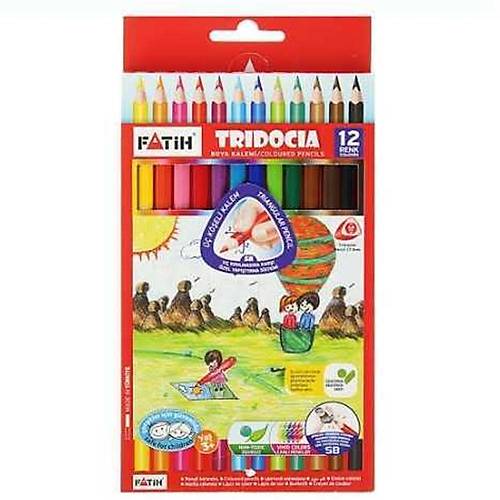 Fatih Kuru Boya Tridocia ��gen Mercanl� Tam Boy 12 Renk