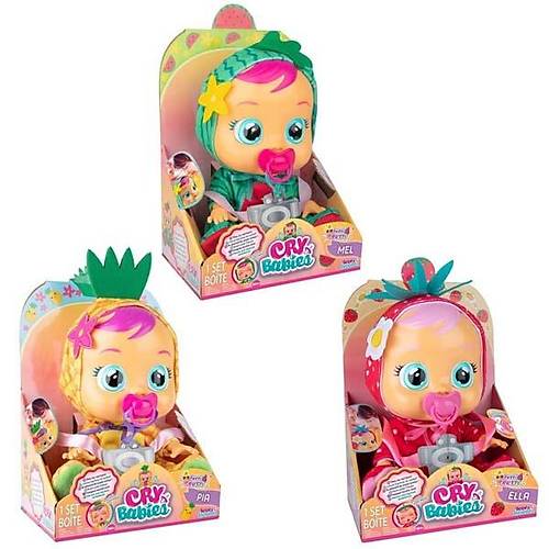 Cry Bab�es A�layan Bebekler Tutt� Frutt� W1-93799