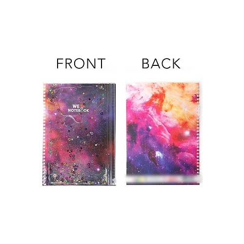 Vuki Sulu �antal� Defter Orta Boy Galaxy 1/S VK-0086H