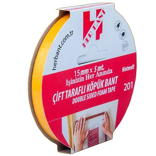 Her Bant �ift Tarafl� K�p�k Bant Ask�l� 15x5 Mt 2001