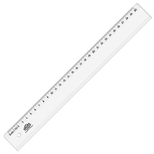 Hatas Standart Cetvel Plastik Geni 30 CM (25 adet)0160