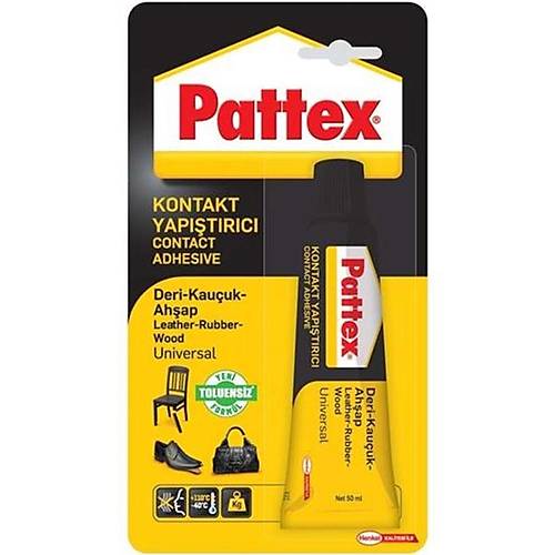 Pattex Deri Kau�uk Ah�ap Yap��t�r�c� 50g T�p