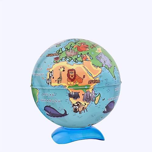 G�rb�z Kalemt�ra� Globe Hayvanl� K�re 10 Cm 43104