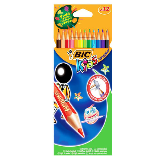 Bic Kuru Boya Evoltion Karton Kutu 12 L� 829029