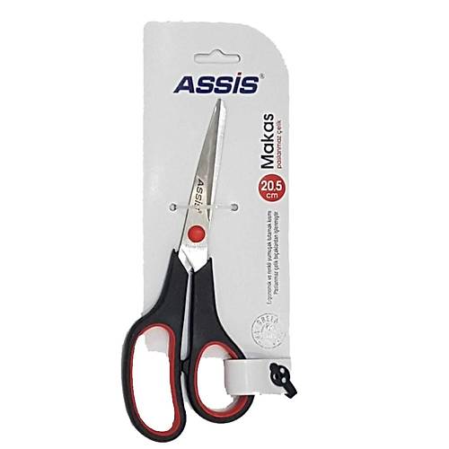Cassa B�ro Makas� Inoxy 20,5 Cm Siyah K�rm�z�