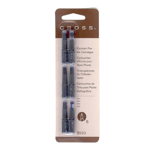 Cross Dolma Kalem Kartu�u 6 LI Mavi 8920