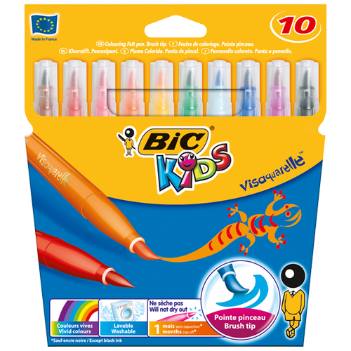Bic Ke�eli Boya Kalemi Visa 10 Renk 828964