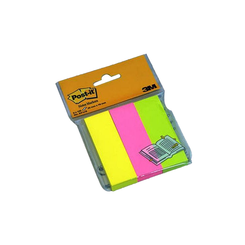 Post-it �ndeks 100 YP 25x76 Fosforlu 3 Renk 671-3