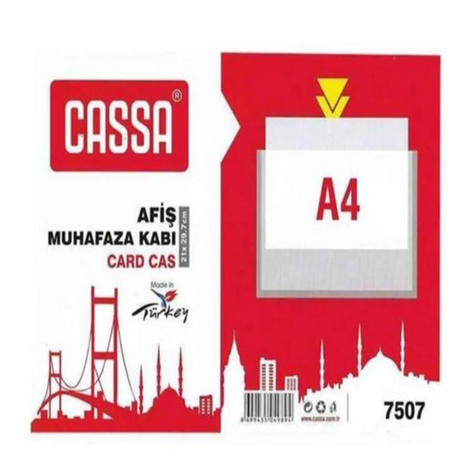 Cassa Tabela Poeti (Afi Muhafaza Kab A4) 210x297 MM effaf 7507 10 LU PAKET-10-LI-PKT