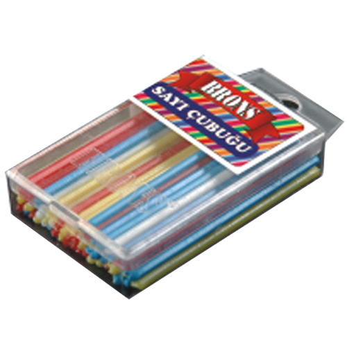 Brons Sayma �ubuklar� Plastik Kutu BR-222