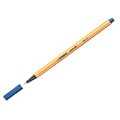 Stabilo Ke�e U�lu �nce Kalem( 10 adet)  88 Point 0.4 MM Mavi 88/41