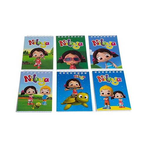 Keskin Color Bloknot Niloya A7 42 Yp.Spiralli (48 li paket) 140100-89