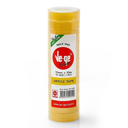 Ve-Ge Selefon Bant Off�ce Tape 12x10--12 L�