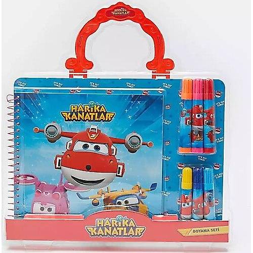 Dolphin Boyama Seti �antal� Harika Kanatlar SW-0300