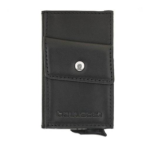 Bouletta Austin Coin Deri Kartlk RST1 Siyah RFID