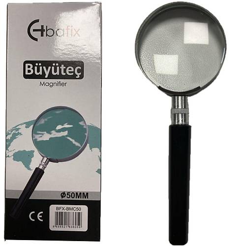 Bafix B�y�te� Cam Metal �er�eveli 50 MM BFX-BMC50