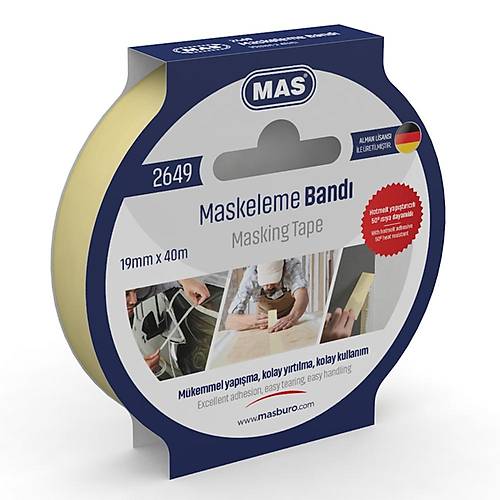 Mas Krepe (Maskeleme) Bant� 19 MM x 40 M 2649