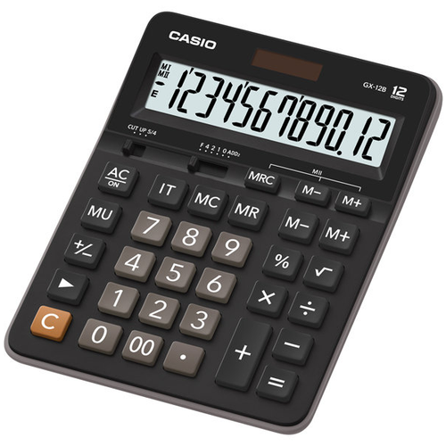Casio Hesap Makinesi Masa�st� 12 Hane GX-12B