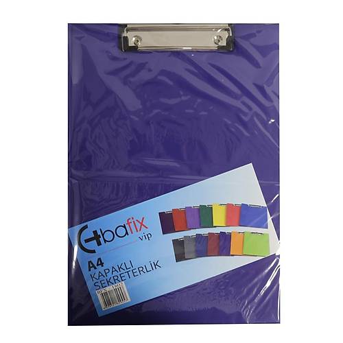 Bafix Kapakl� Sekreterlik ViP A4 Sax Mavi BFX-1802